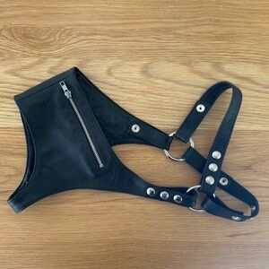 Northbound Leather Stash Pocket Chest Harness